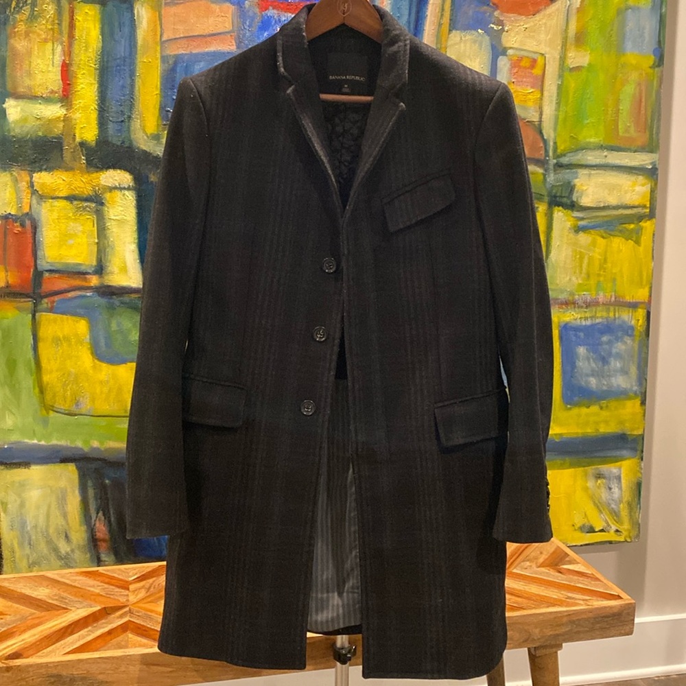 BANANA REPUBLIC MENS CARCOAT